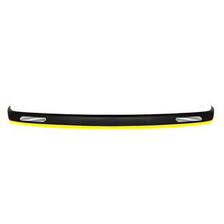 Univerzálny predný lip spojler DPT Yellow V-1 (ABS, čierny lesk)
