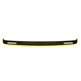Univerzálny predný lip spojler DPT Yellow V-1 (ABS, čierny lesk)