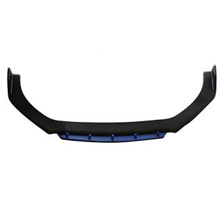 Univerzálny predný lip spojler DPT Blue V-2 (ABS, čierny lesk)