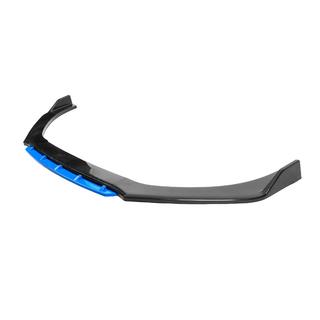 Univerzálny predný lip spojler DPT Blue V-2 (ABS, čierny lesk) fotografia 3