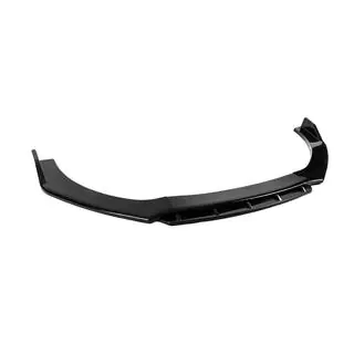 Univerzálny predný lip spojler DPT Black V-2 (ABS, lesklá čierna) fotografia 3