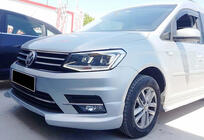 Volkswagen Caddy 2015–2020 Predný lip spojler nárazníka DPT (na lakovanie) fotografia 3