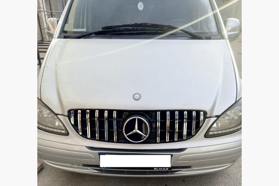 Mercedes Vito W639 2004–2014 Predná maska 2004-2010 GT Panamericana Chrome Eco Image