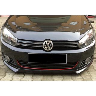 Predný lip spojler DPT V-2 (na lakovanie) Volkswagen Golf 6 2008–2014 fotografia 1