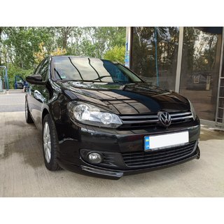 Predný lip spojler DPT V-2 (na lakovanie) Volkswagen Golf 6 2008–2014 fotografia 2