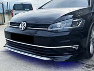 Volkswagen Golf 7/E-Golf 2012–2020 Predný lip nadstavec DPT V-1 (pre sériový nárazník, 2017-2019, na lakovanie) fotografia 1
