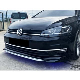 Predný lip nadstavec DPT V-1 (pre sériový nárazník, 2017-2019, na lakovanie) Volkswagen Golf 7/E-Golf 2012–2020 fotografia 1