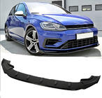 Volkswagen Golf 7/E-Golf 2012–2020 Predný lip spoiler DPT V-4 (pre R / R-Line HB, 2017-2019, čierny lesk) fotografia 1