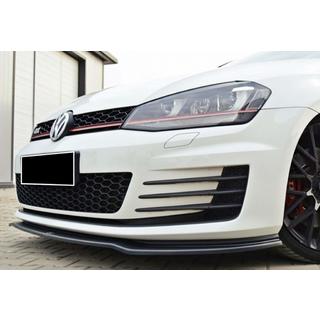 Predný lip spojler DPT V-2 (pre GTI, 2012-2017, čierny lesk) Volkswagen Golf 7/E-Golf 2012–2020 fotografia 1