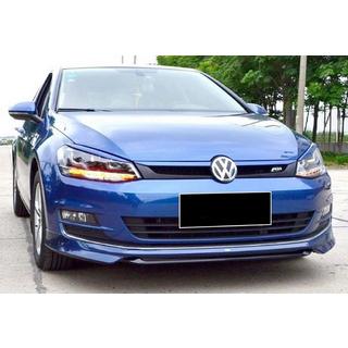 Predný lip spojler DPT V-1 (na originálny nárazník, 2012-2017, na lakovanie) Volkswagen Golf 7/E-Golf 2012–2020 fotografia 1
