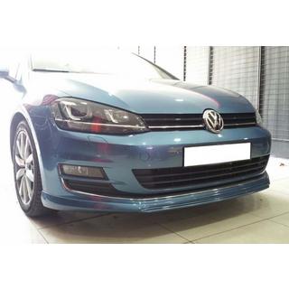 Predný lip spojler DPT V-2 (na sériový nárazník, 2012-2017, čierny lesk) Volkswagen Golf 7/E-Golf 2012–2020 fotografia 1