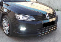 Volkswagen Jetta 2011–2018 Predný lip spoiler nárazníka DPT V-1 (2014-2018, na lakovanie) fotografia 6