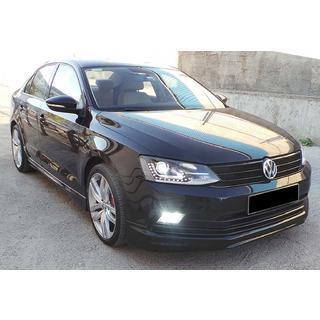Predný lip spoiler nárazníka DPT V-1 (2014-2018, na lakovanie) Volkswagen Jetta 2011–2018 fotografia 4