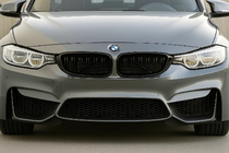 BMW rad 3 F30/F31 2012–2019 Obličkové mriežky M-Look (lesklá čierna) fotografia 1
