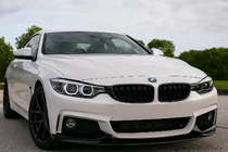 BMW 4 séria F32/F33/F36 2012–2020 Obličkové mriežky M-Look (lesklá čierna) fotografia 1