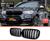 BMW X5 F15 2013–2018 Obličkové mriežky M-Look (lesklá čierna) fotografia 3