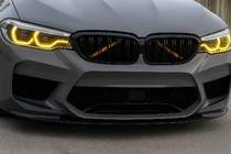 BMW 5. rad G30/G31 2017–2023 Ľadvinky M-Look (2017-2020, čierny lesk) fotografia 1