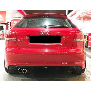 Zadný difúzor DPT (2005-2008, Coupe, čierny lesk) Audi A3 2003–2012 fotografia 1