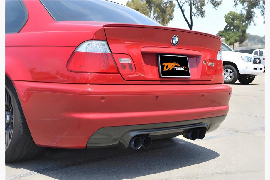 BMW 3 E46 1998–2006 Zadný difúzor DPT (2001-2006, čierny lesk) Image