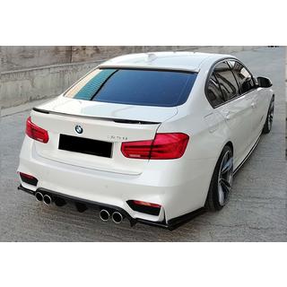 Zadný difúzor DPT V-1 (pre M3, lesklá čierna) BMW rad 3 F30/F31 2012–2019 fotografia 2