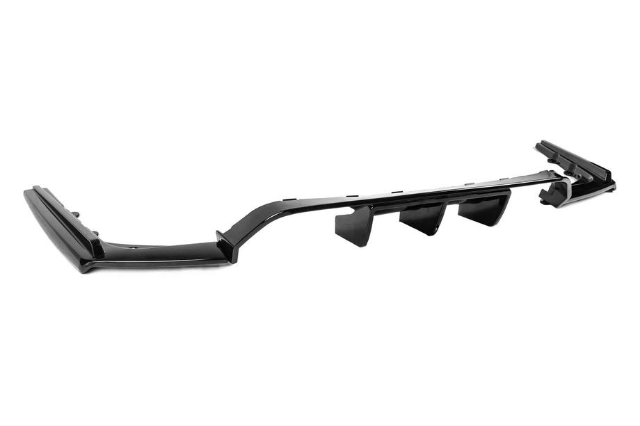 BMW rad 3 F30/F31 2012–2019 Zadný difúzor DPT V-2 (pre Vorstainer, lesklá čierna) Fotografia 5