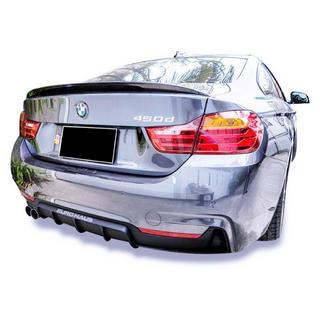 Zadný difúzor DPT V-3 (pre M-Performans, Coupe, čierny lesklý) BMW 4 séria F32/F33/F36 2012–2020