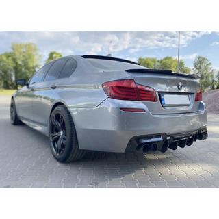 Zadný difúzor CS-Style DPT (pre M5, čierny lesk, vákuovo tvarovaný) BMW 5. rad F10/F11 2010–2016 fotografia 1