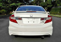 Honda Civic Sedan IX 2011–2016 Zadný difúzor DPT (na lakovanie) fotografia 1