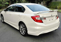 Honda Civic Sedan IX 2011–2016 Zadný difúzor DPT (na lakovanie) fotografia 3