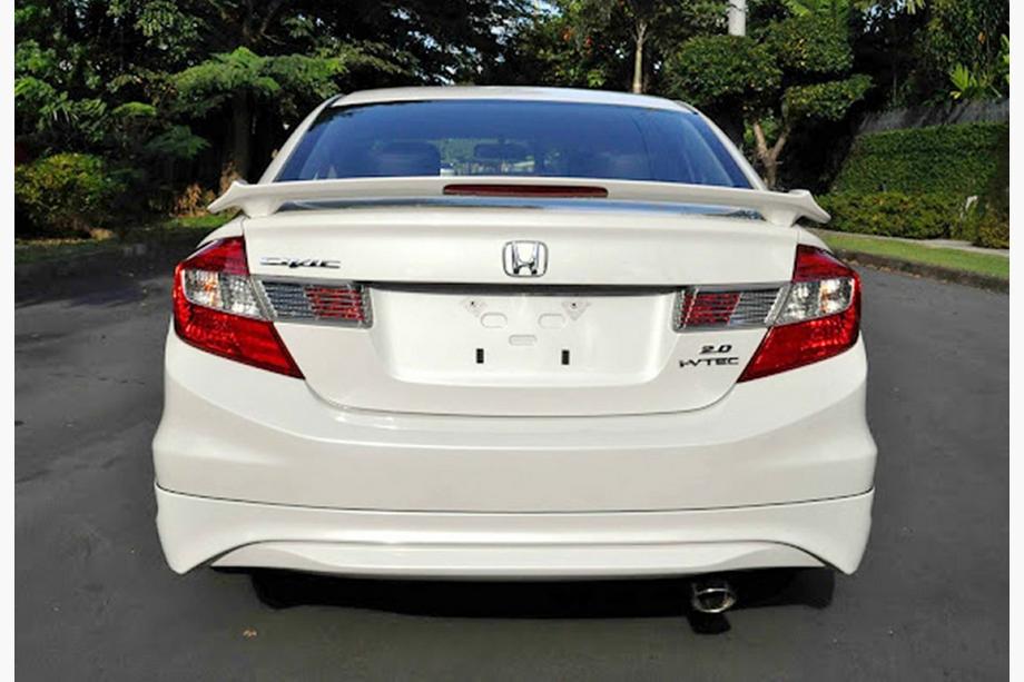 Honda Civic Sedan IX 2011–2016 Zadný difúzor DPT (na lakovanie) Image