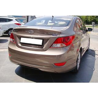 Zadný difúzor DPT (lesklá čierna) Hyundai Accent 2011–2017 fotografia 3
