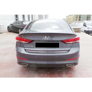 Zadný difúzor DPT V-1 (lesklá čierna) Hyundai Elantra (AD) 2015–2020 fotografia 2