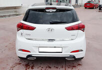 Hyundai I-20 2014–2020 Zadný difúzor DPT (2014-2018, čierny lesk) fotografia 1