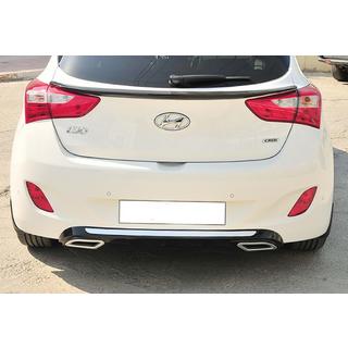 Zadný difúzor DPT V-2 (lesklá čierna) Hyundai I-30 2012–2017 fotografia 3