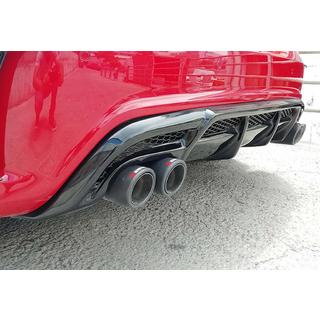 Zadný difúzor DPT (2012-2015, pre Brabus, lesklá čierna) Mercedes A-сlass W176 2012–2018 fotografia 2