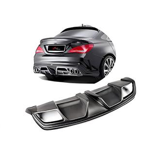 Zadný difúzor DPT (lesklá čierna) Mercedes CLA C117 2013–2019