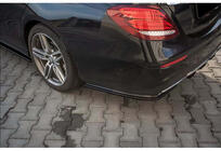 Mercedes Trieda E W213 2016–2023 Zadný FLAP difúzor DPT (lesklá čierna) fotografia 1