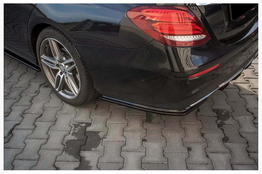 Mercedes Trieda E W213 2016–2023 Zadný FLAP difúzor DPT (lesklá čierna) Image