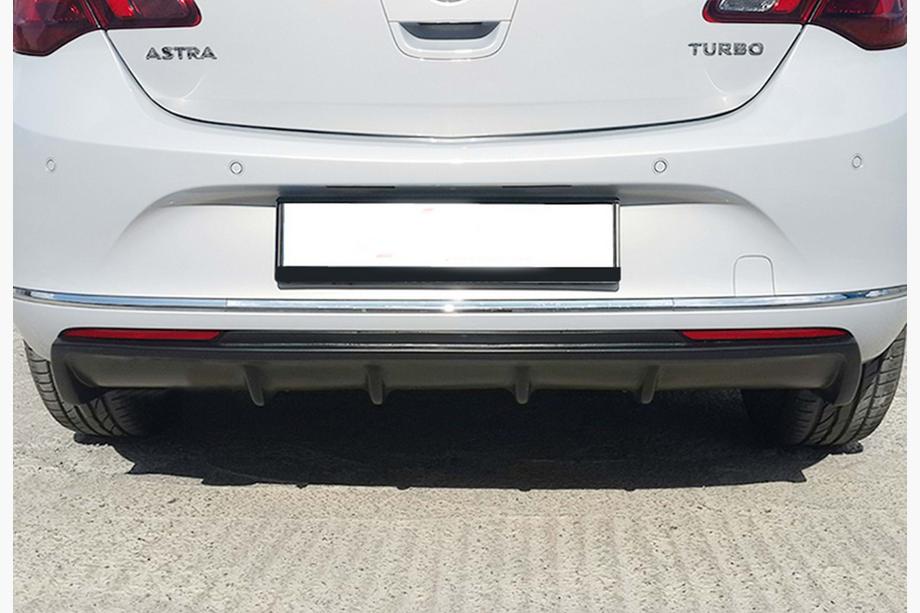 Opel Astra J 2009–2015 Zadný difúzor DPT V2 (2012-2015, HB, lesklá čierna) Image