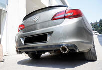 Opel Astra J 2009–2015 Zadný difúzor DPT V-1 (SD, čierny lesklý) fotografia 1