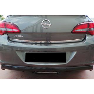 Zadný difúzor DPT V-2 (SD, čierny lesklý) Opel Astra J 2009–2015 fotografia 1