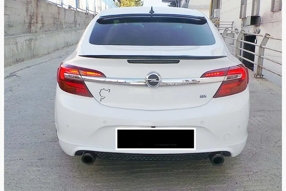 Opel Insignia 2008–2017 Zadný difúzor DPT (SD, 2013-2017, lesklá čierna) Fotografia 2