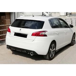 Zadný difúzor DPT (HB, lesklá čierna) Peugeot 308 2014–2021 fotografia 4