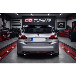 Zadný difúzor DPT (HB, lesklá čierna) Peugeot 308 2014–2021 fotografia 1