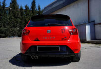 Seat Ibiza 2010–2017 Zadný difúzor DPT (lesklá čierna) fotografia 1