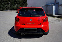 Seat Ibiza 2010–2017 Zadný difúzor DPT (lesklá čierna) fotografia 3