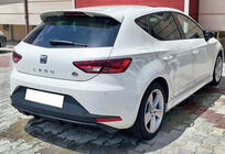 Seat Leon 2013–2020 Zadný difúzor DPT V-3 (2013-2016, čierny lesk) fotografia 1