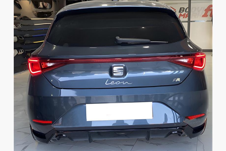 Seat Leon 2020– Zadný difúzor DPT V-1 (lesklá čierna) Image