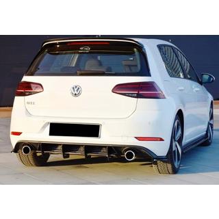 Zadný difúzor DPT V-2 (pre GTI, 2017-2019, matná čierna) Volkswagen Golf 7/E-Golf 2012–2020 fotografia 2