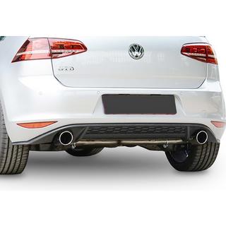 Zadný difúzor DPT V-2 (pre GTI, 2012-2017, čierny lesk) Volkswagen Golf 7/E-Golf 2012–2020 fotografia 1